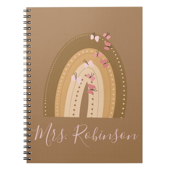 Cahier de l'enseignant script papillons arc-en-cie (Devant)
