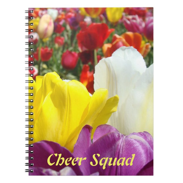 Cahier de l'équipe de soutien Fleurs de tulipes co (Devant)