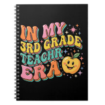 Cahier de l'ère de mon professeur de 3e année