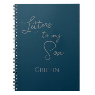 Cahier de lettres à mon fils