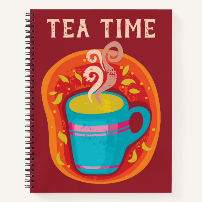 Cahier de l'heure du thé (Devant)