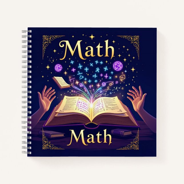 Cahier de l'Illumination Mathématique Magique | Pe (Devant)