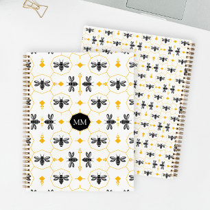 Cahier de liste de choses à faire avec monogramme