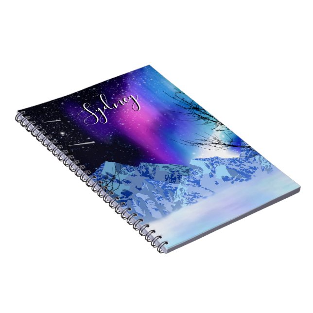 Cahier de lumières merveilleuses d'hiver (Côté Droit)