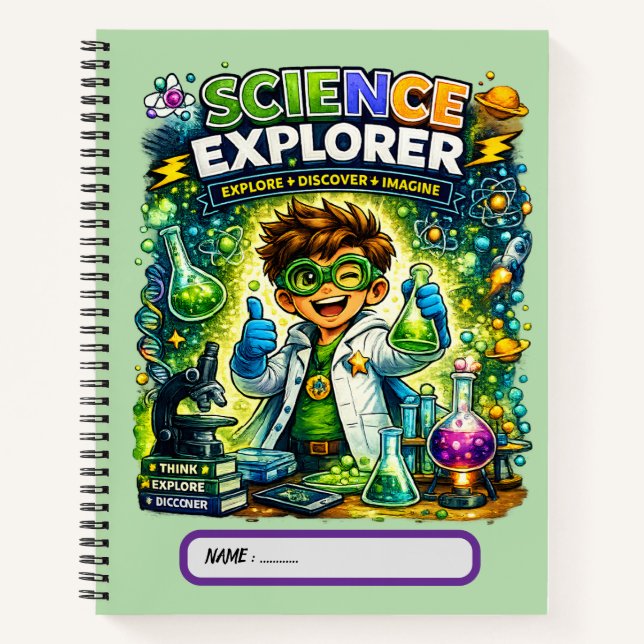 Cahier de maths pour enfants | Génie des maths (Devant)