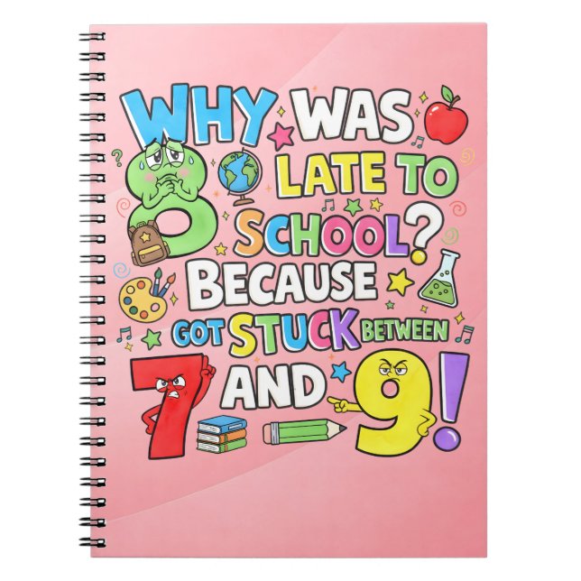 Cahier de maths pour la Journée des nombres | Blag (Devant)