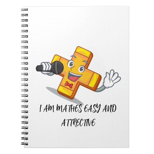 cahier de maths quadrillé (Devant)