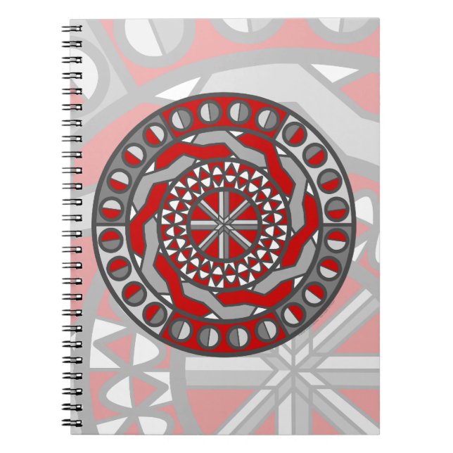 Cahier de mécanique rouge (Devant)