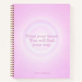 Cahier de message Aura Bubble Gum