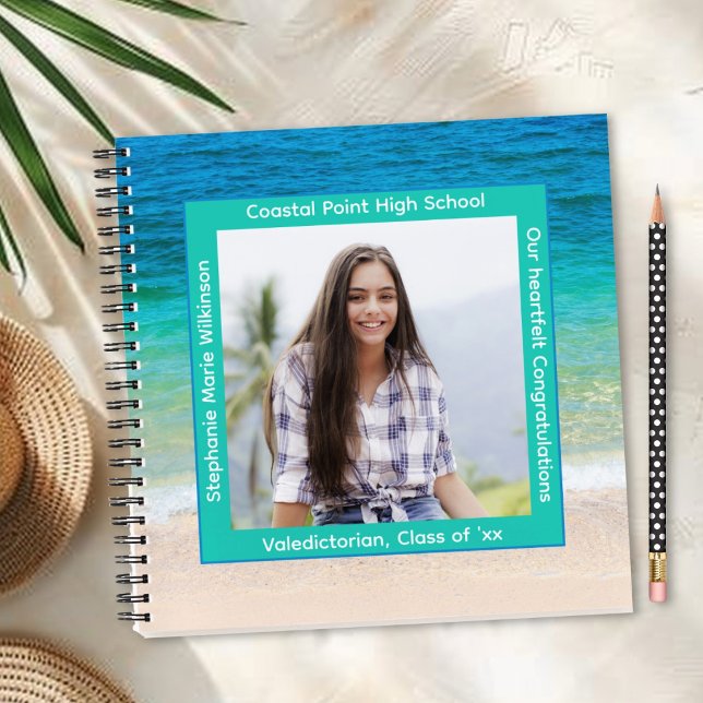 Cahier de messages photo de fête de fin d'études c (Créateur téléchargé)