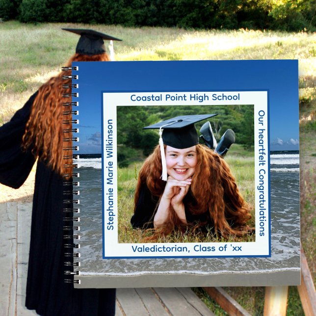 Cahier de messages photo de fête de fin d'études c (Créateur téléchargé)