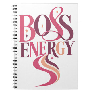 Cahier de motivation Boss Energy Pink Ombre