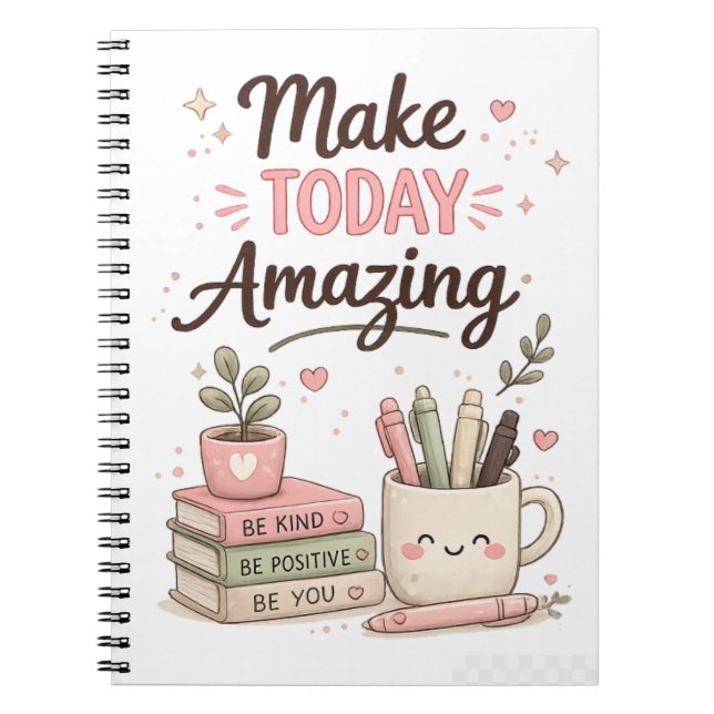 Cahier de motivation « Rendez aujourd'hui incroyab (Devant)