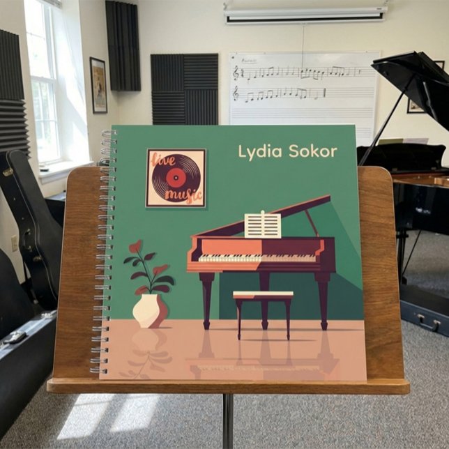 Cahier de musique personnalisé (Créateur téléchargé)