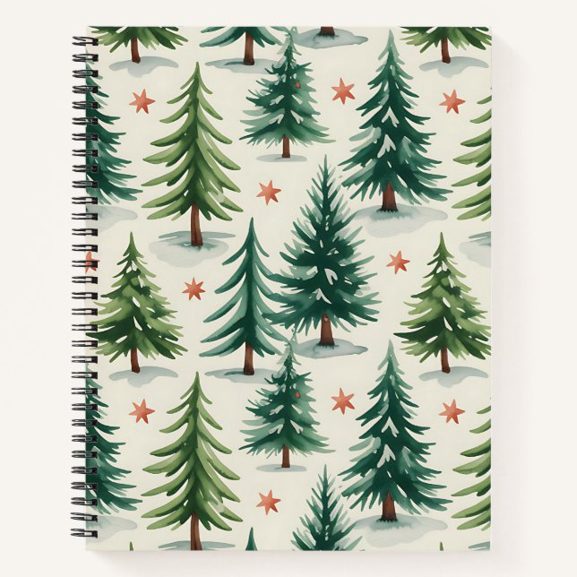 Cahier de Noël Coloré – Création festive d'hiver (Devant)