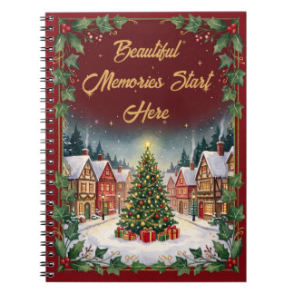 Cahier de Noël de Village d'Hiver Cosy