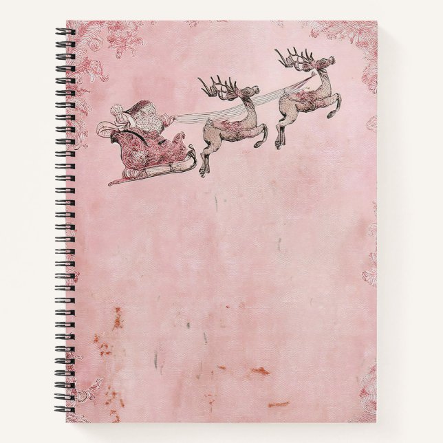 Cahier de Noël festif – Journal des Fêtes (Devant)