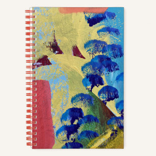 Cahier de notes au design d'un autre monde