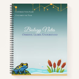 Cahier de notes de biologie
