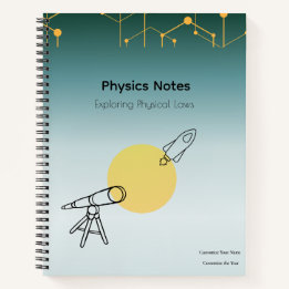 Cahier de notes de physique