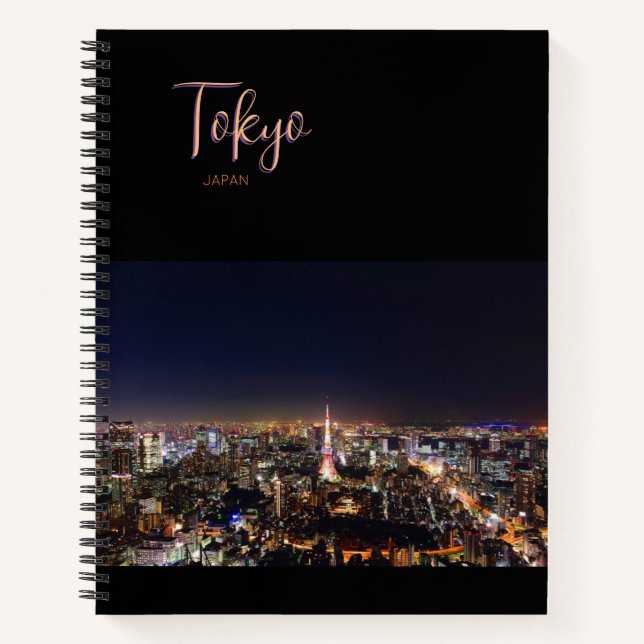 Cahier de notes de Tokyo Japon École Entreprise (Devant)
