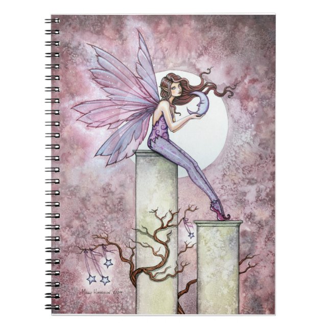Cahier de notes Fantastique de Fée de la Lune Murm (Devant)