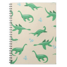 Cahier de notes joli cryptide Monstre du Loch Ness