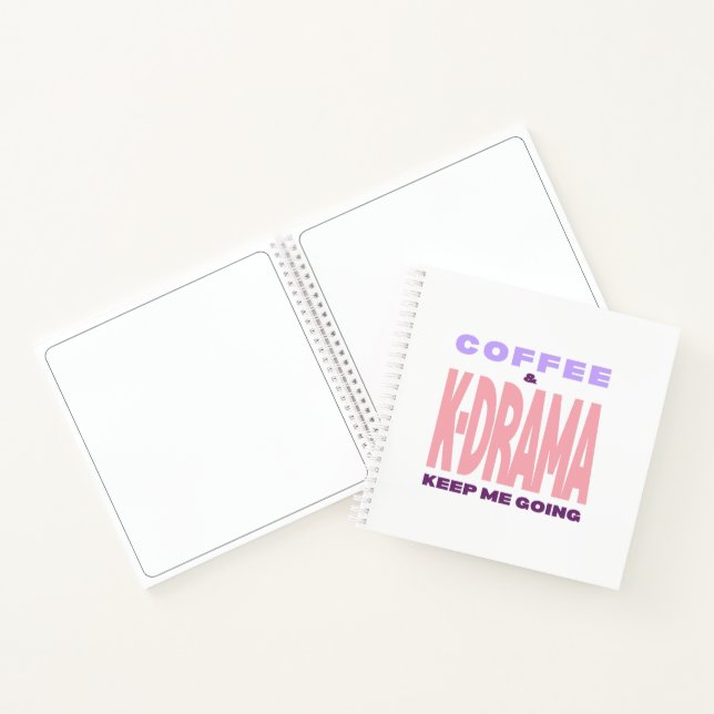 Cahier de notes Kdrama Cadeau pour fan de drama co (Intérieur)