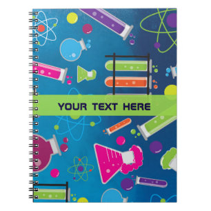 Cahier de notes personnalisé de scientifique de sc