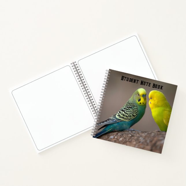 Cahier de notes personnalisé pour étudiant Cahier  (Intérieur)