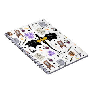 Cahier de notes pour amoureux de livres de fantasy