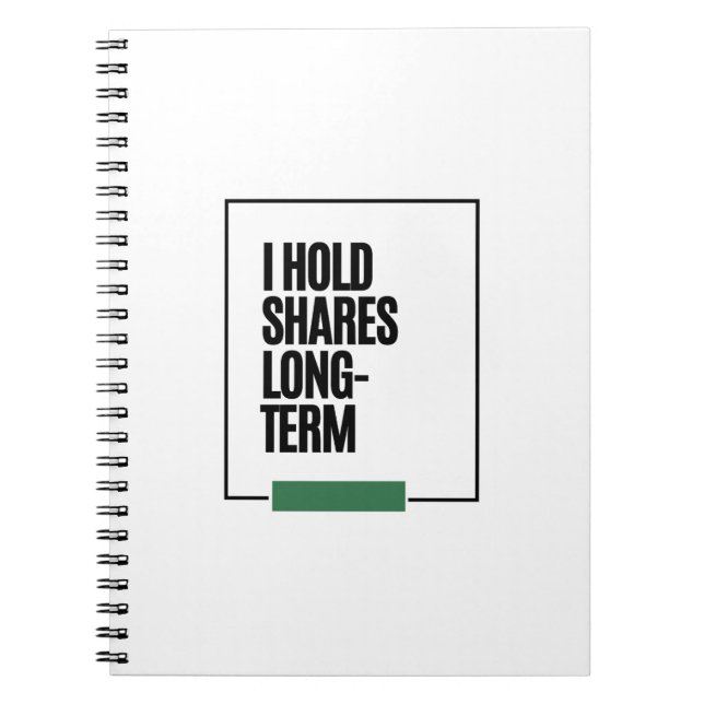 Cahier de notes pour investisseurs – Cahier pour l (Devant)