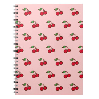 Cahier de notes Rose Cerise Rétro Cadeau Journal É