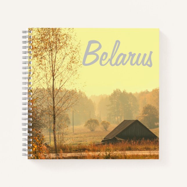 Cahier de Paysage Rural d'Architecture de Biélorus (Devant)