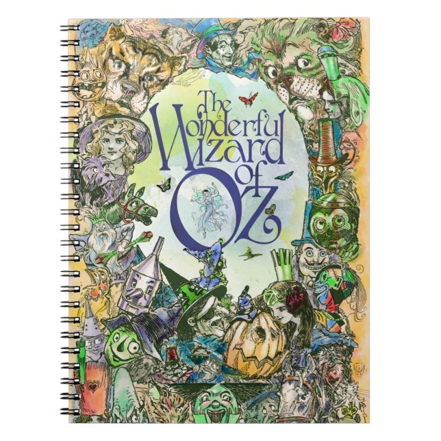 Cahier de personnage classique du Magicien d'Oz (Devant)