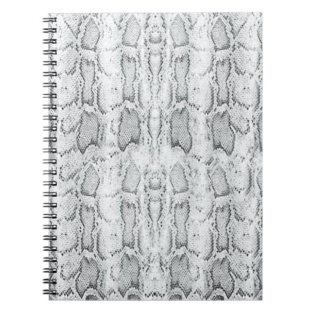 Cahier de photos à motif peau de serpent Python bl (Devant)