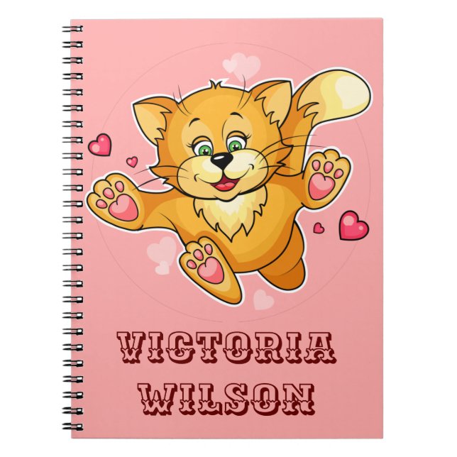 Cahier de photos de chat personnalisé (Devant)