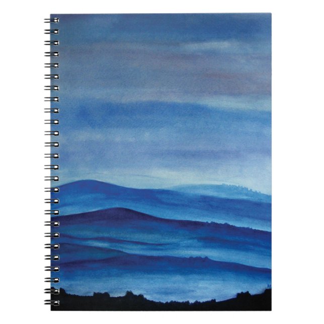 Cahier de photos de paysage de Blue Mountain (Devant)