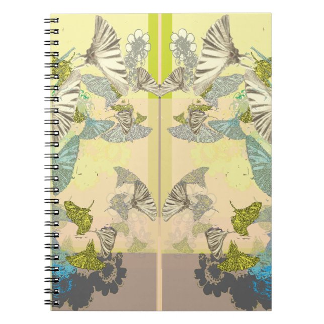 Cahier de photos spirale Papillon Tigre (Devant)