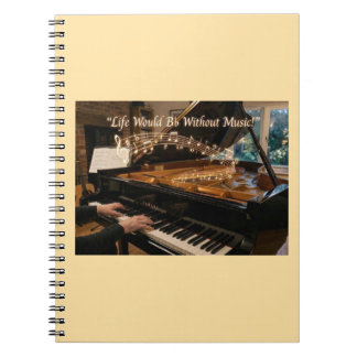 Cahier de piano – La vie serait Bb sans musique
