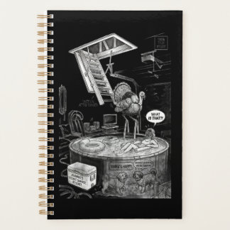 Cahier de planification à spirale drôle de Secret