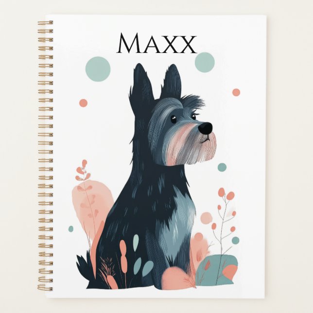 Cahier de planification Bulldog Mignon 2026 | Bull (Devant)