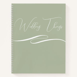 Cahier de planification de mariage Cadeau client a