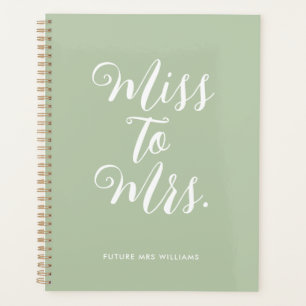 Cahier de Planification de Mariage Simple Miss to