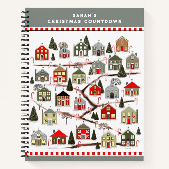 Cahier de planification des fêtes de compte à rebo (Devant)