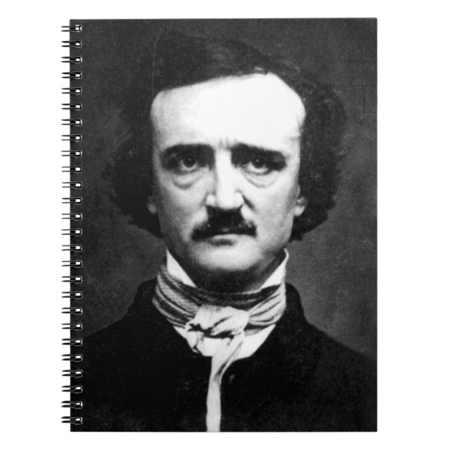 Cahier de portrait d'Edgar Allan Poe (Devant)