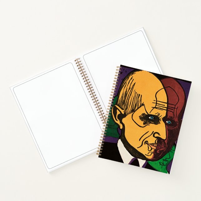 Cahier de portrait expressionniste Kirchner (Intérieur)