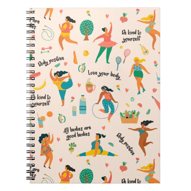 Cahier de positivité corporelle (Devant)