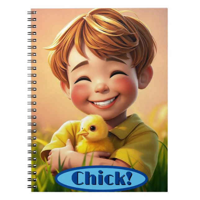 Cahier de poulets Copains de la ferme (Devant)