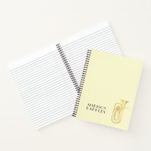 Cahier de professeur de groupe de musicien baryton